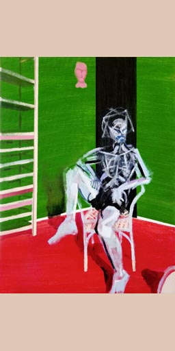 neocubism, contemporary art, studio, portrait, male portrait, cubism, Brooklyn, painting, Nicholaas Chiao